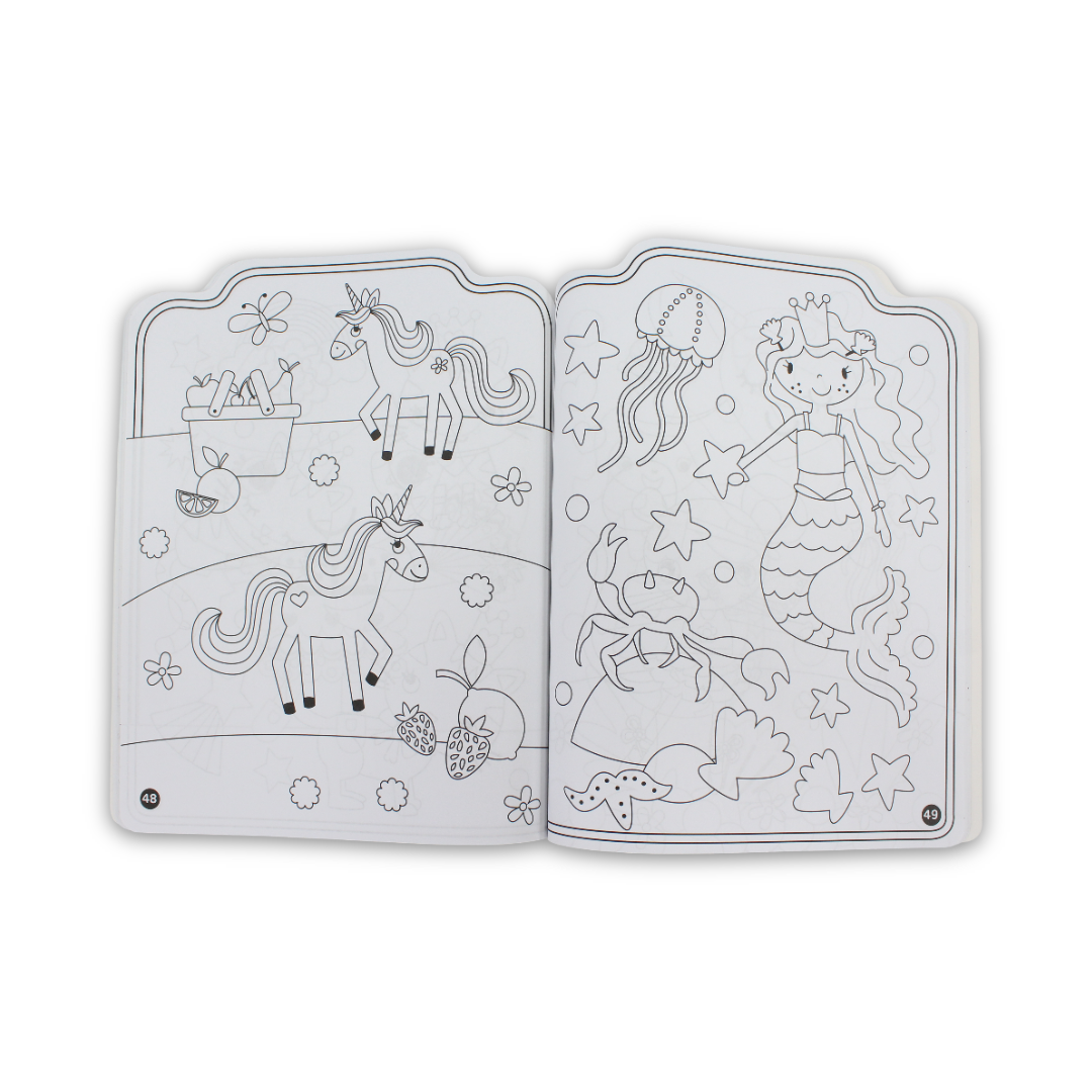 Melon Books My Favourite Ballerina Colouring Book