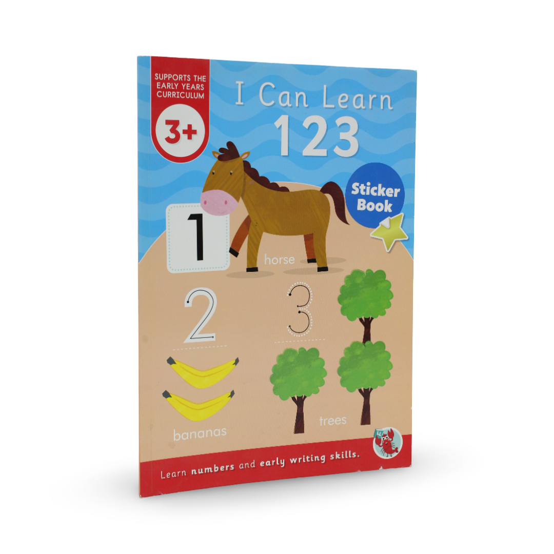 "I Can Learn 123" Sticker Book