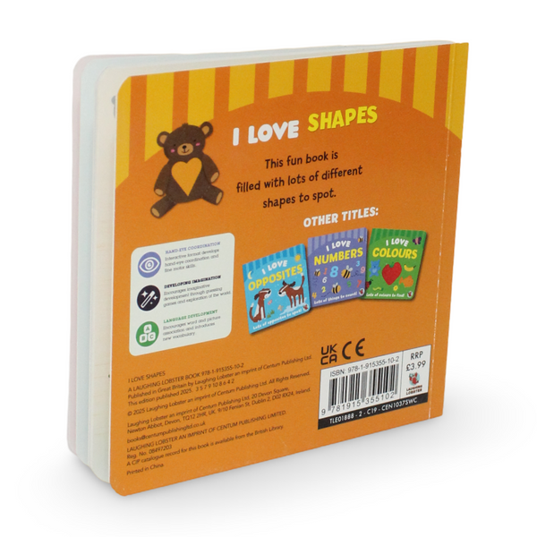 Centum "I Love Shapes" Board Book