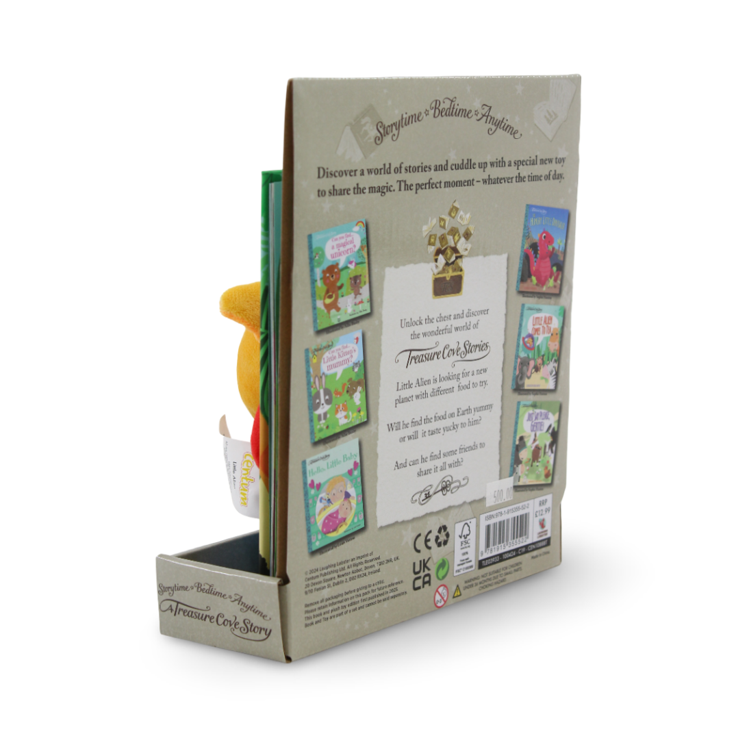 "Little Alien" Storybook & Soft Plush Toy