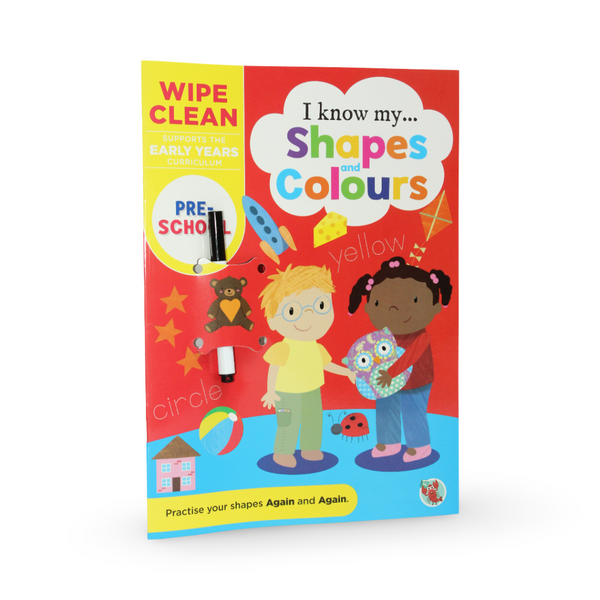 Wipe Clean "I Know My... Shapes and Colours" Book