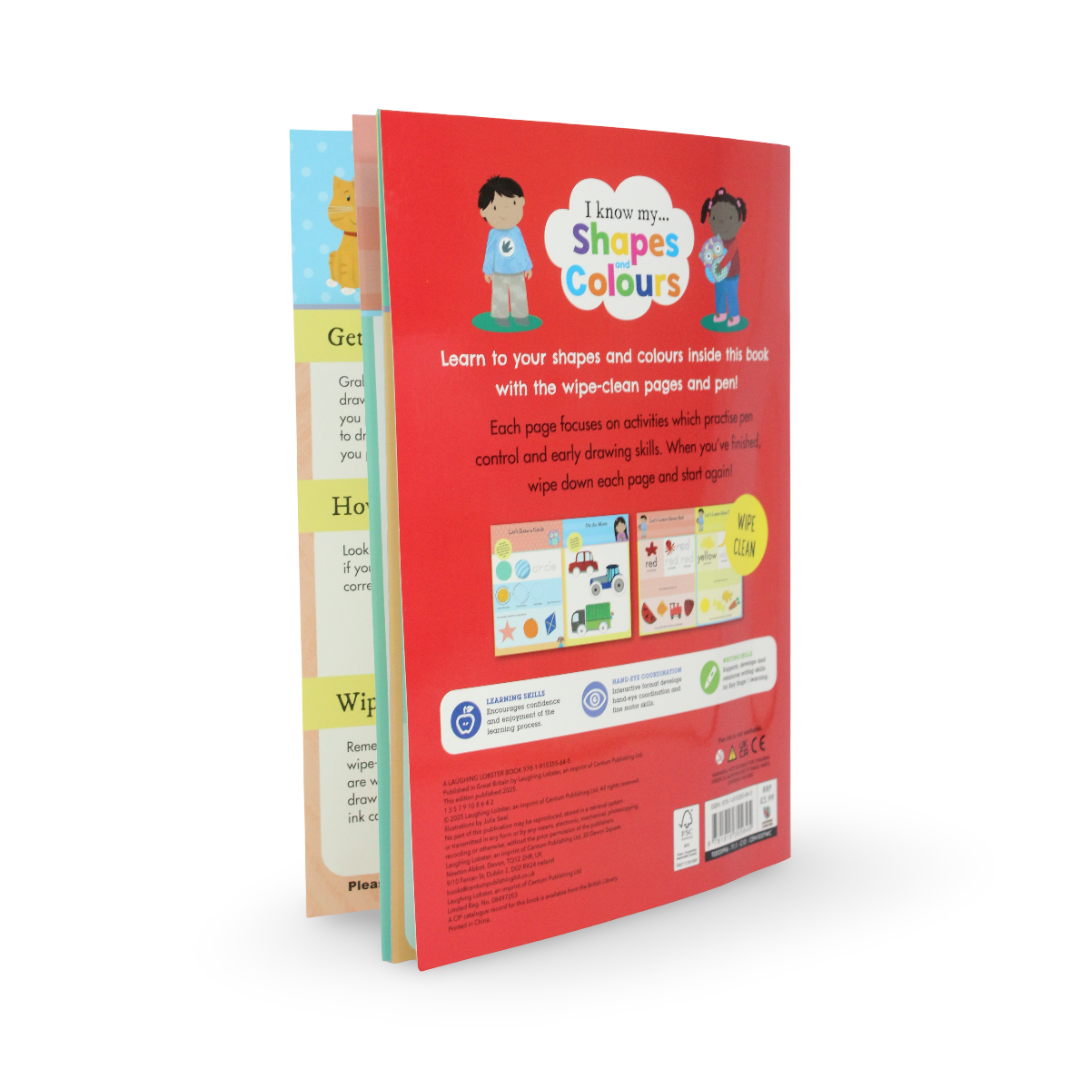 Wipe Clean "I Know My... Shapes and Colours" Book