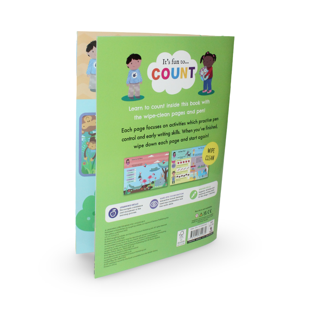 "Wipe Clean: It's Fun to... Count" Activity Book