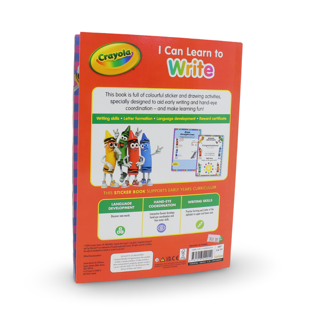 Crayola I can Learn to Write