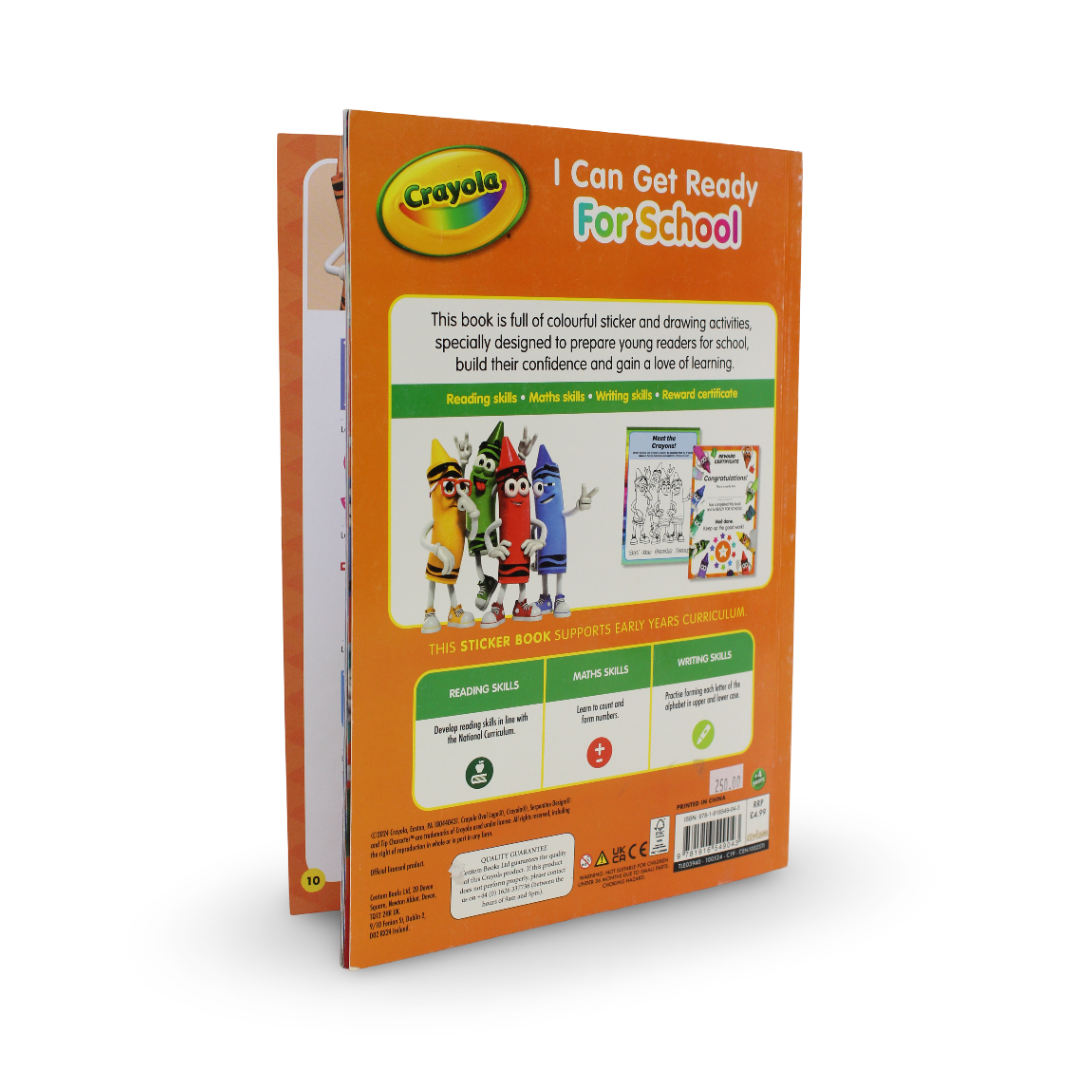 Crayola I Can Get Ready for School