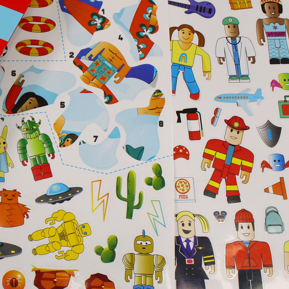 Centum Books 100% Unofficial Roblox Unite Books & Stickers Tin