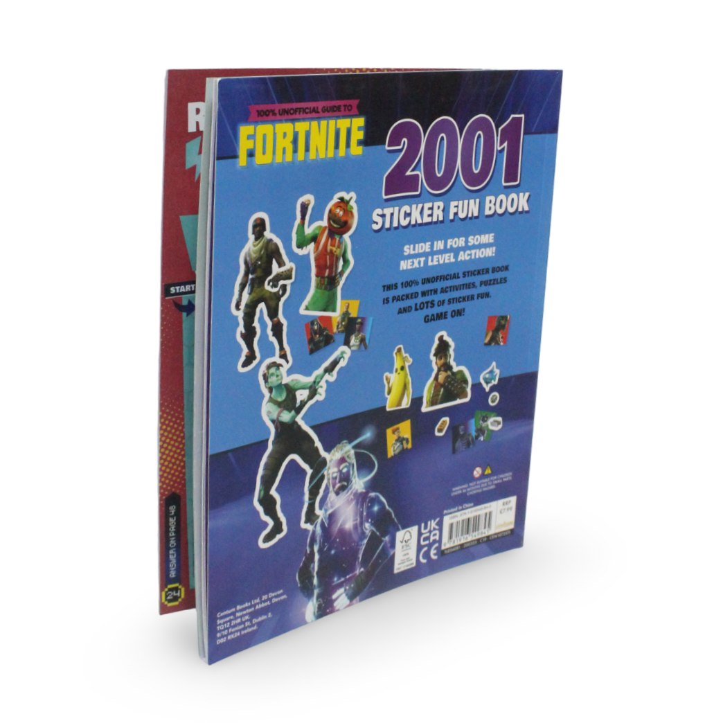Centum Books Fortnite 2001 Sticker Fun Book