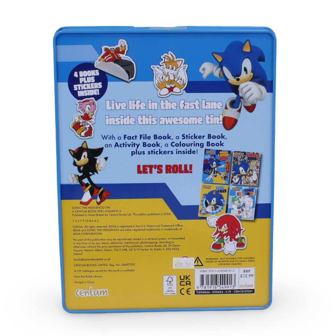 Sonic the Hedgehog Tin of Books