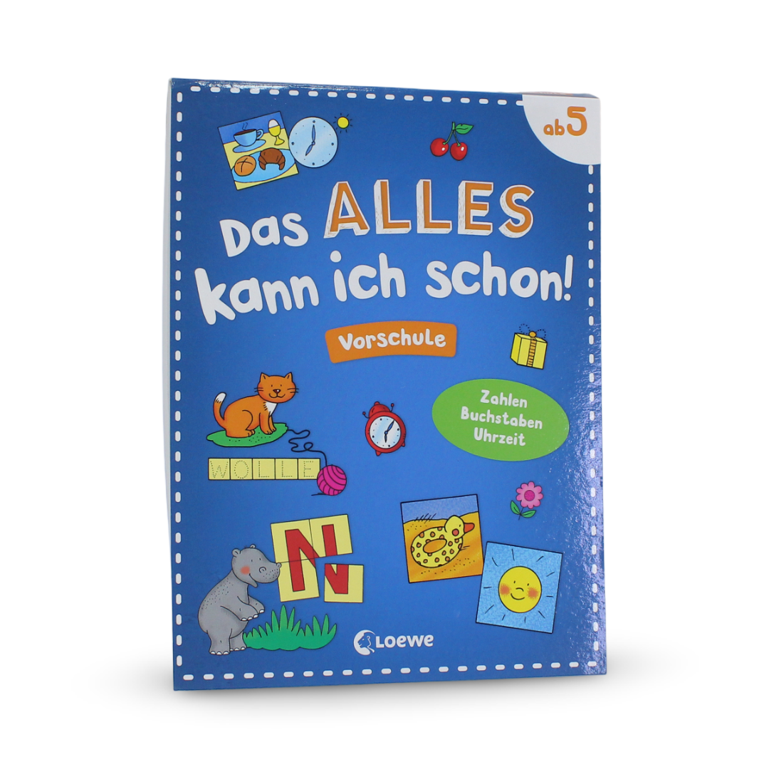 Loewe "Das Alles kann ich schon!" Preschool Workbook