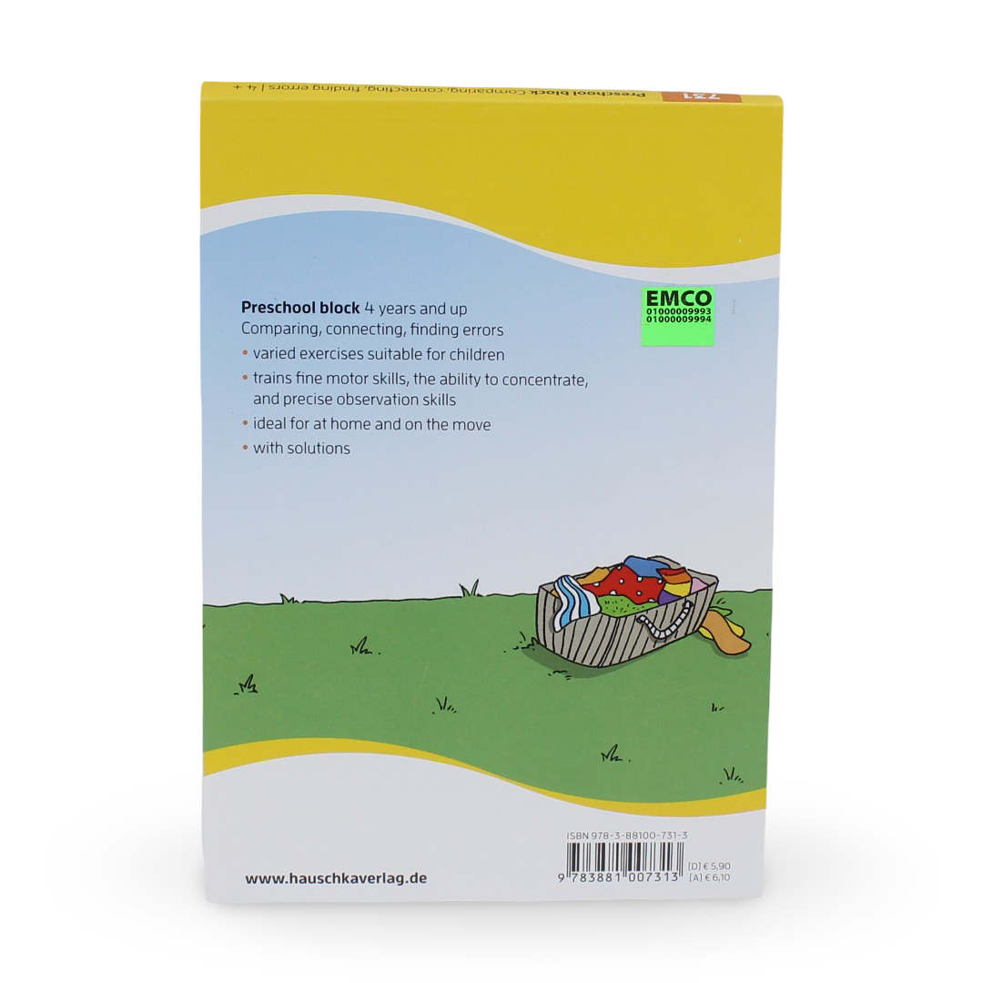 Comparing, Connecting & Finding Errors (Ages 4+)