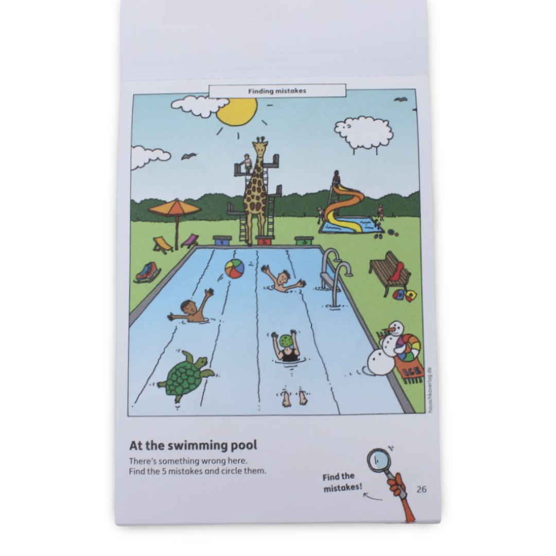 Shapes, Colours & Finding Mistakes – For Ages 4+