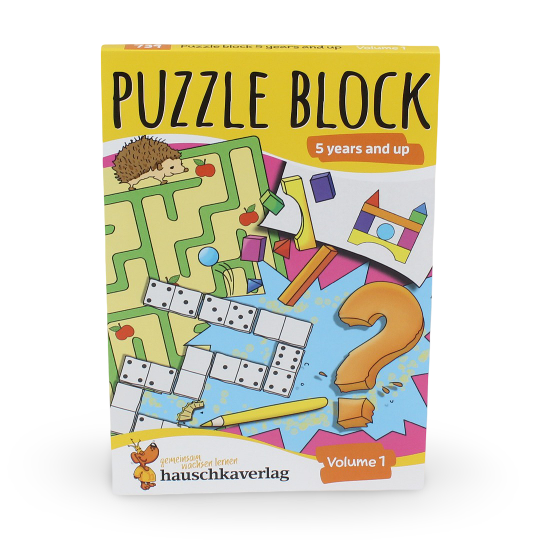 Puzzle Block 5 Years and Up Volume1