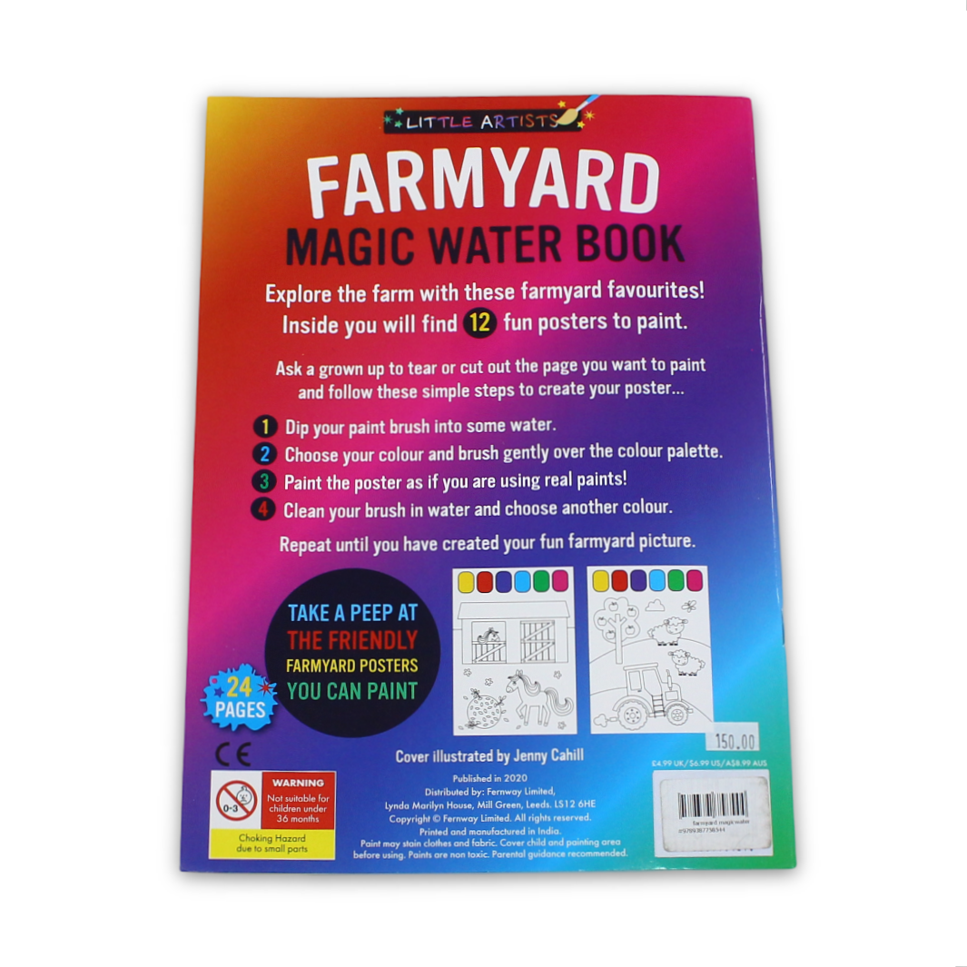 Melon Books Little Artists Farmyard Magic Water Book