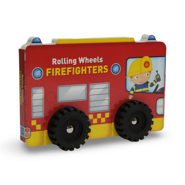 Yoyo Books "Rolling Wheels: Firefighters" Board Book