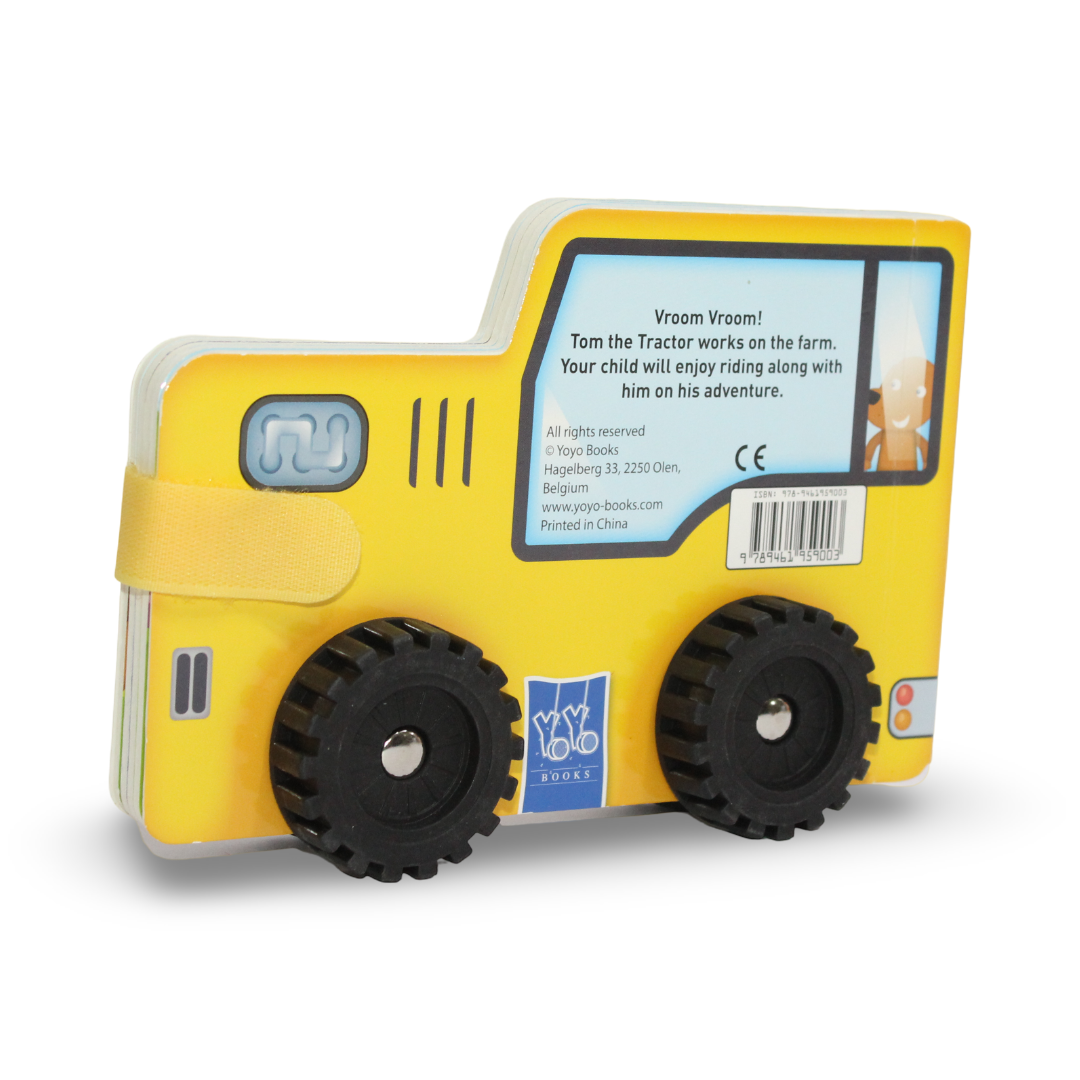 Yoyo Books The "Rolling Wheels: Tom the Tractor" Board Book