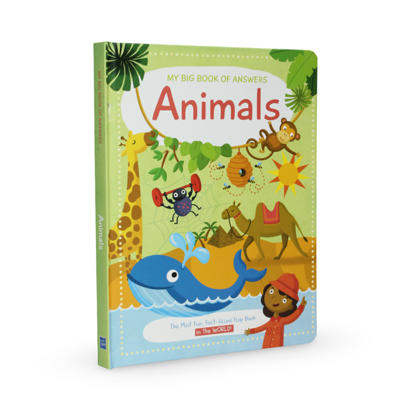Yoyo Books My Big Book of Answers: Animals Board Book