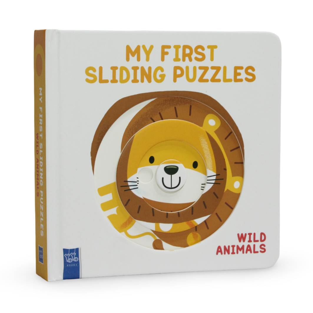 Yoyo Books My First Sliding Puzzles: Wild Animals