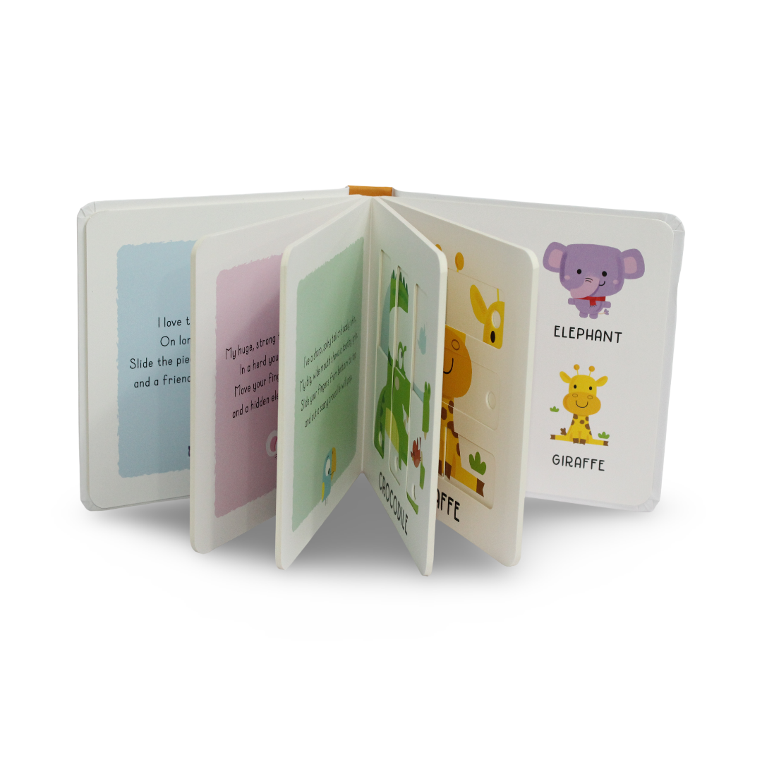 Yoyo Books My First Sliding Puzzles: Wild Animals