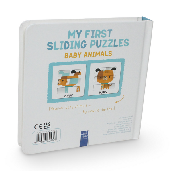 YoYo Books My First Sliding Puzzles Baby Animals