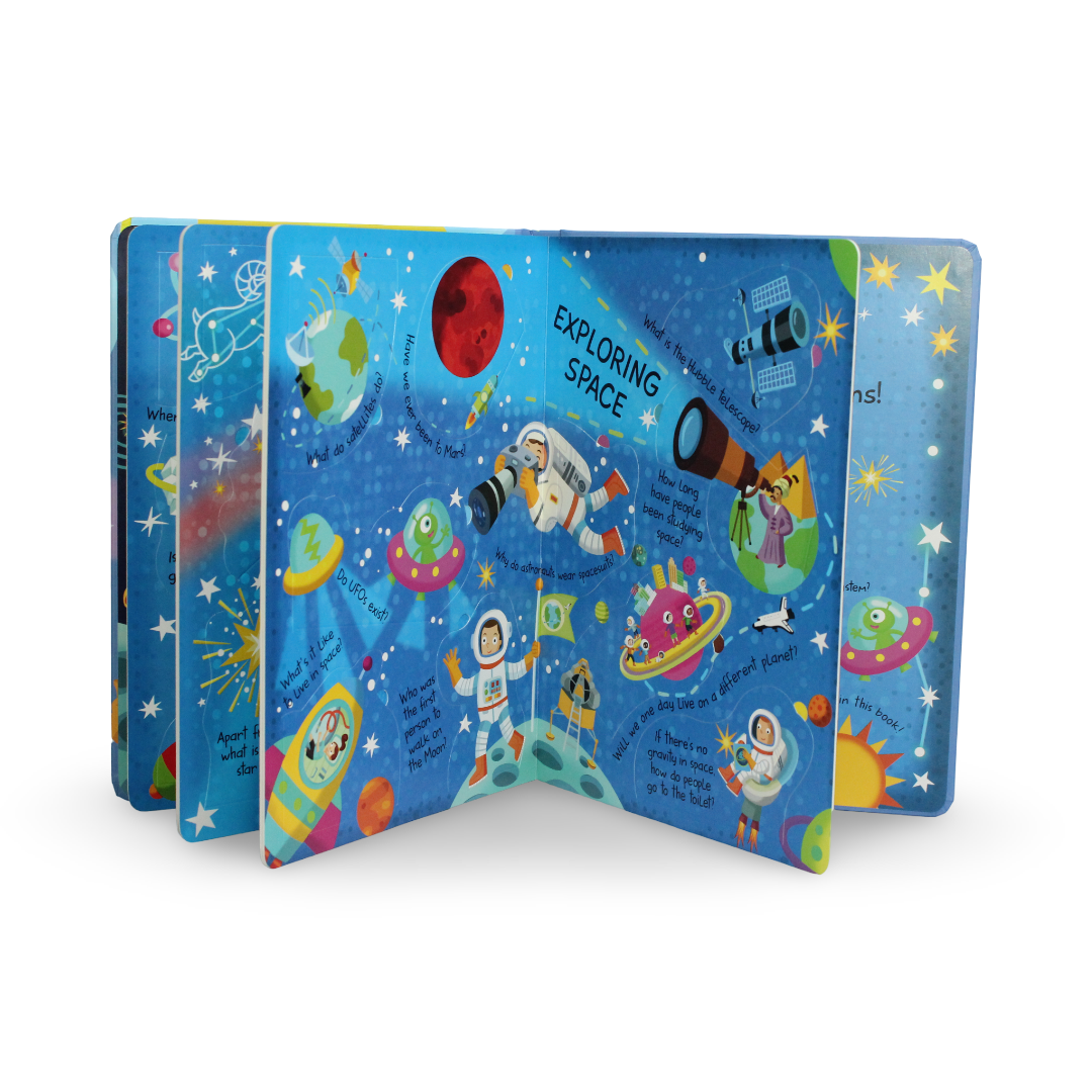 Yoyo Books My Big Book of Answers: Space Flip-Flap Book - Assortments