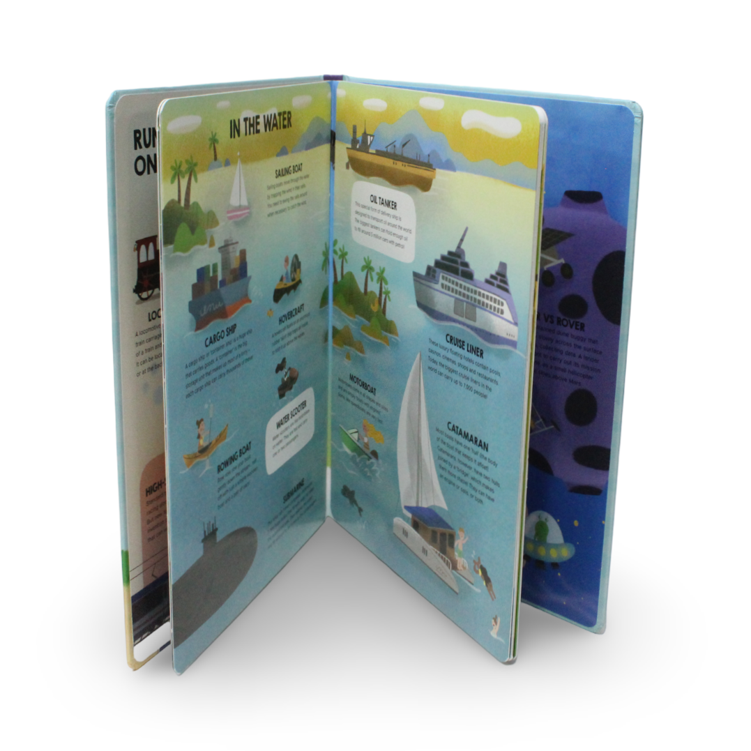 Yoyo Books Transport A Journey of Discovery Hardback Book - Assortments - OKO