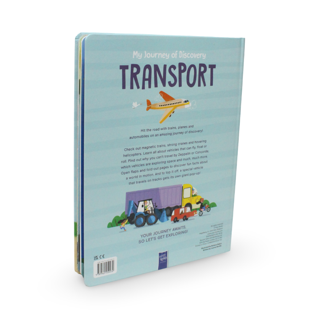 Yoyo Books Transport A Journey of Discovery Hardback Book