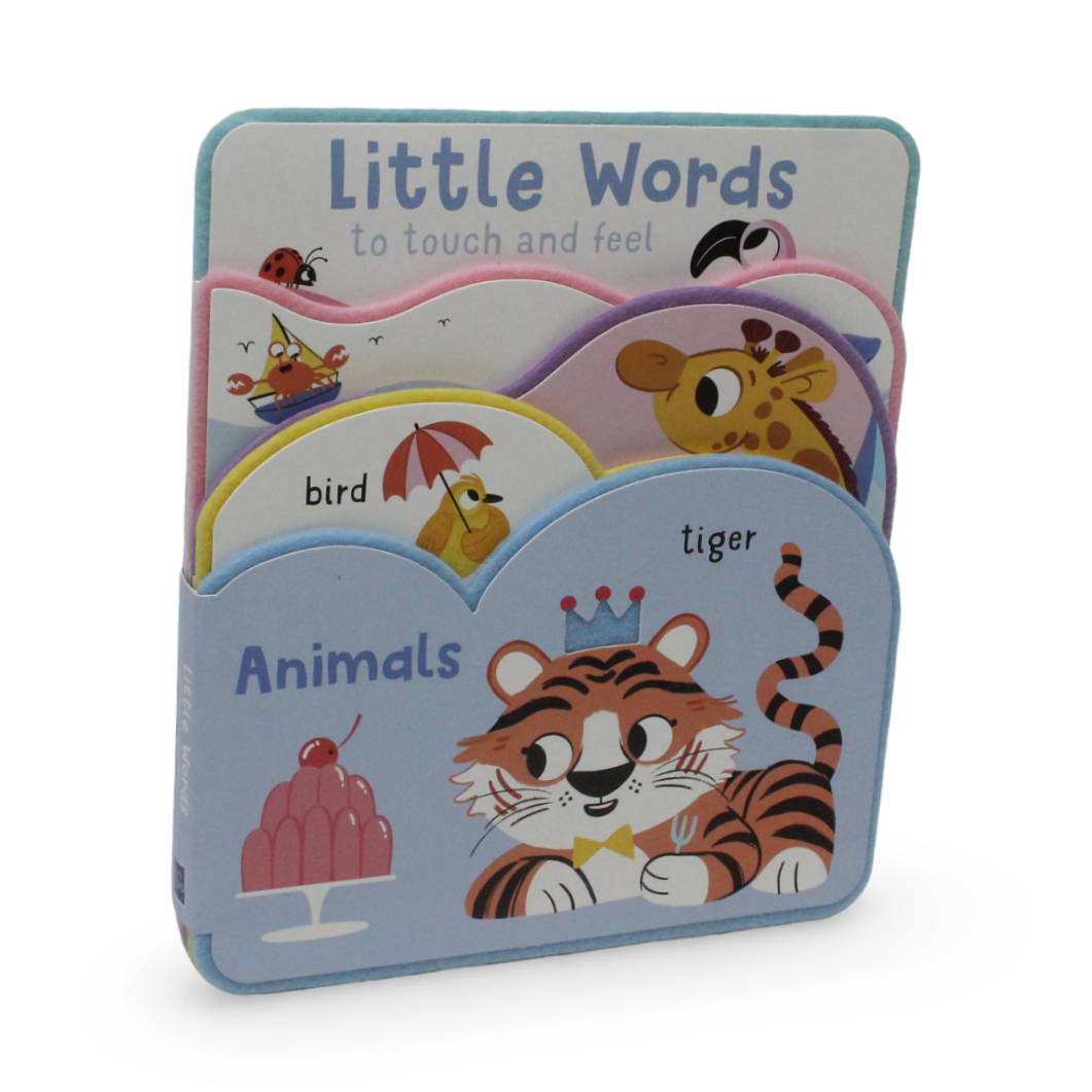 Little Words: Animals, Touch-and-feel Board Book - Assortments - OKO