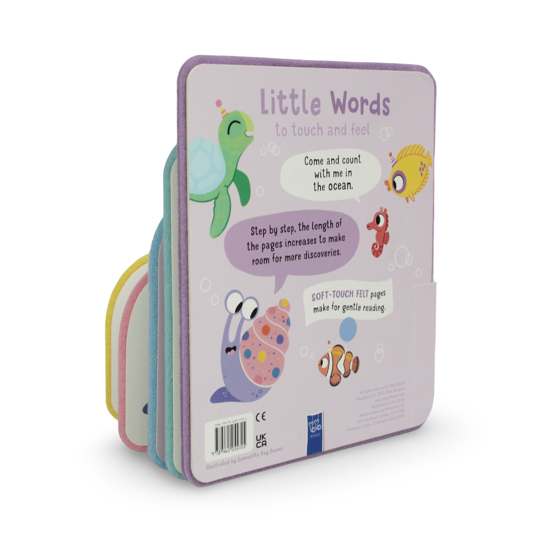 Yoyo Books Little Words to Touch and Feel Board Book