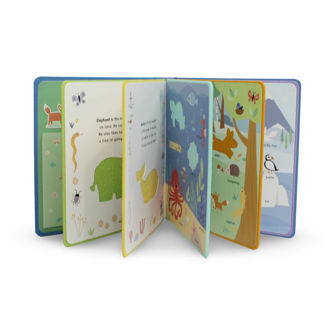 YoYo Books My First Felt Sticker Book: Animals from Around the World - Assortments