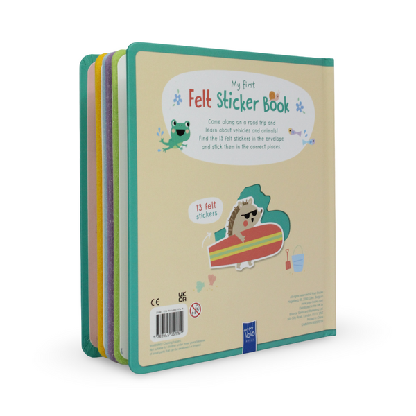 Yoyo Books "My First Felt Sticker Book: On the Go"