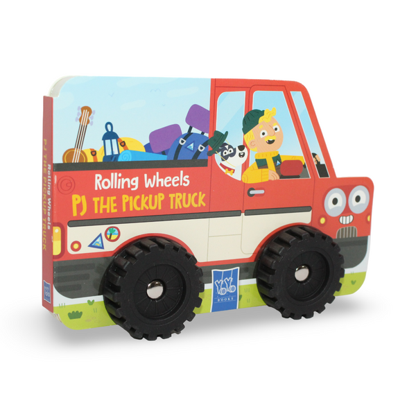 Yoyo Books Rolling Wheels PJ The Pickup Truck Board Book