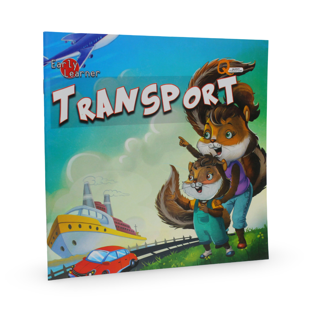 Children’s “Early Learner: Transport“ Educational Book