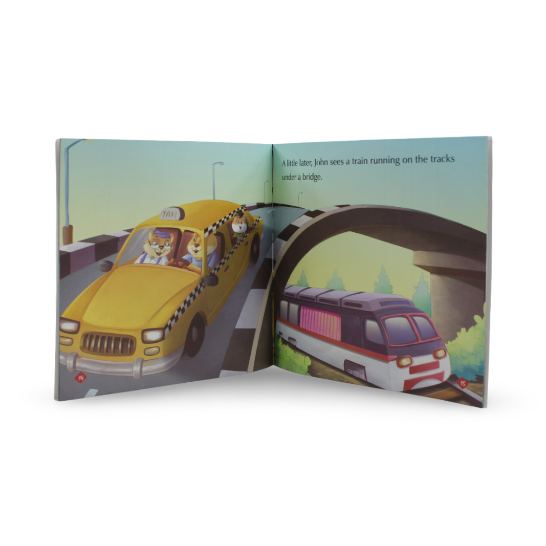 Children’s “Early Learner: Transport“ Educational Book