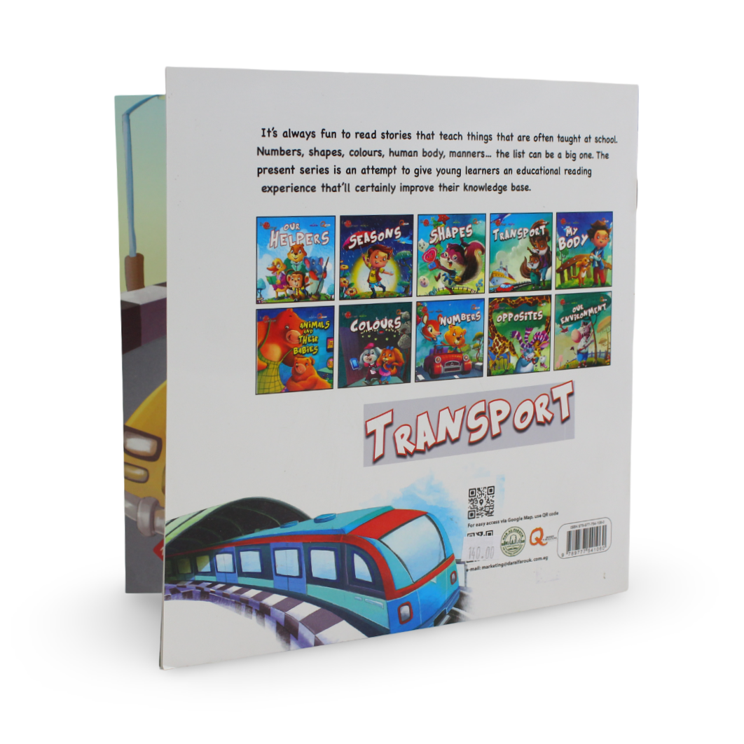 Children’s “Early Learner: Transport“ Educational Book