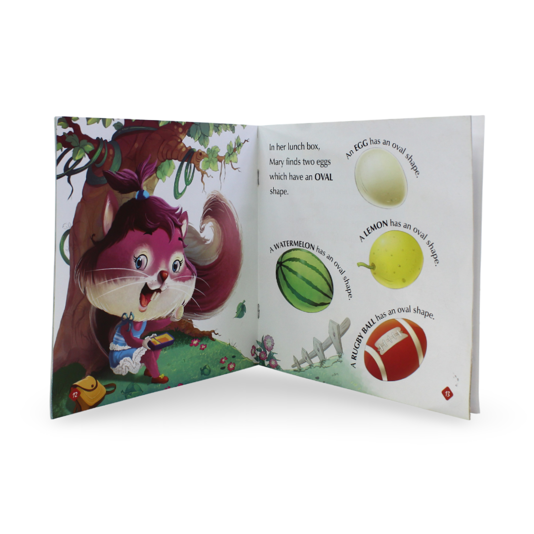 Early Learner Shapes Educational Book - Assortments - Dar Al Farouk