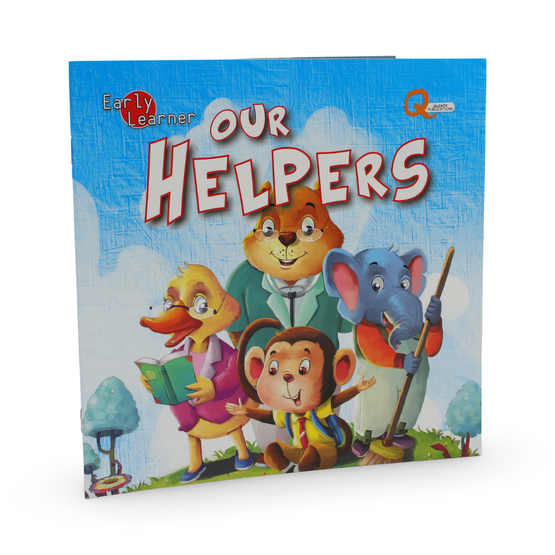 Children’s “Early Learner: Our Helpers“ Educational Book