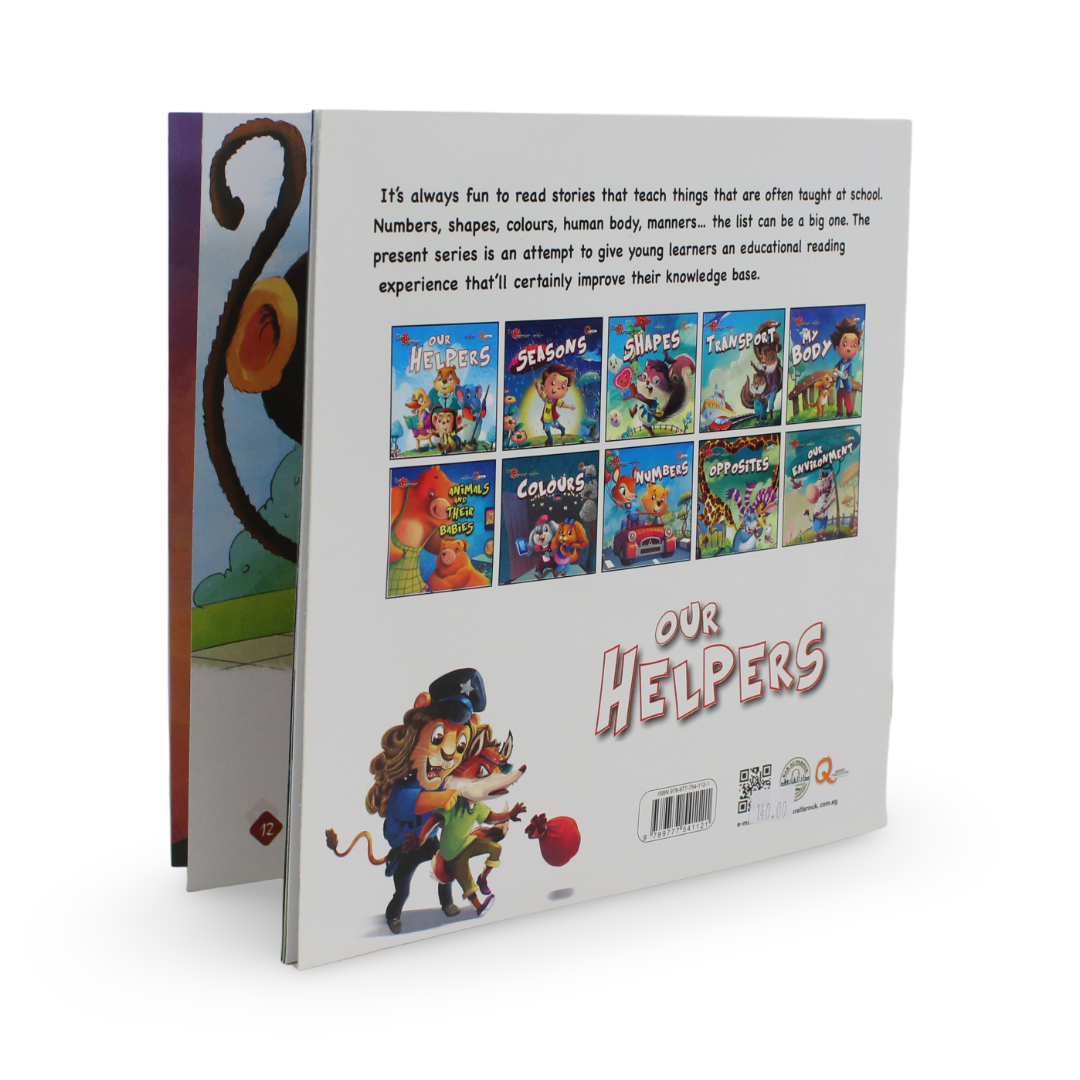 Children’s “Early Learner: Our Helpers“ Educational Book