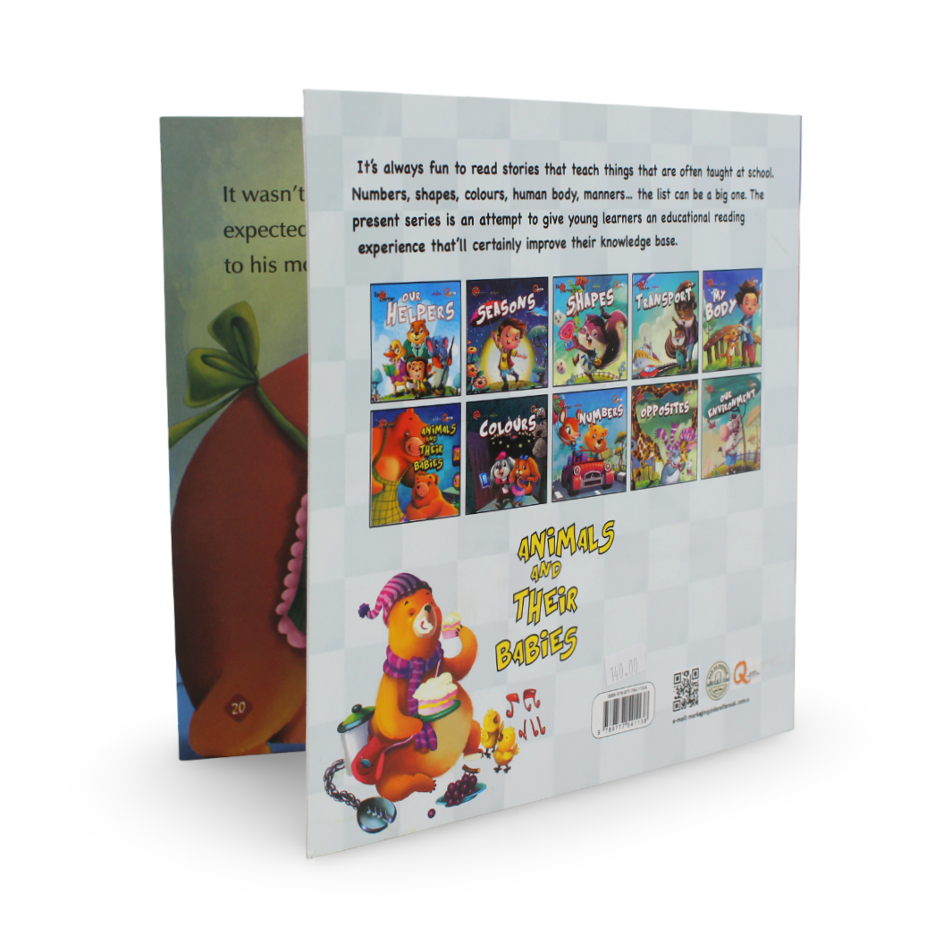 Children’s “Early Learner: Animal and Their Babies“ Educational Book