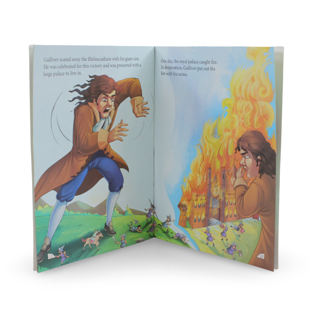 Children’s “The Gulliver’s Travels“ Storybook - Assortments - Dar Al Farouk