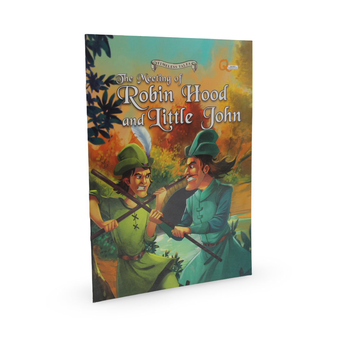 Children’s “The Meeting of Robin Hood and Little John“ Storybook