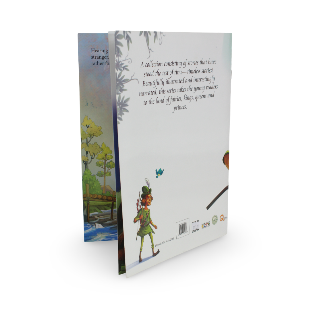 Children’s “The Meeting of Robin Hood and Little John“ Storybook