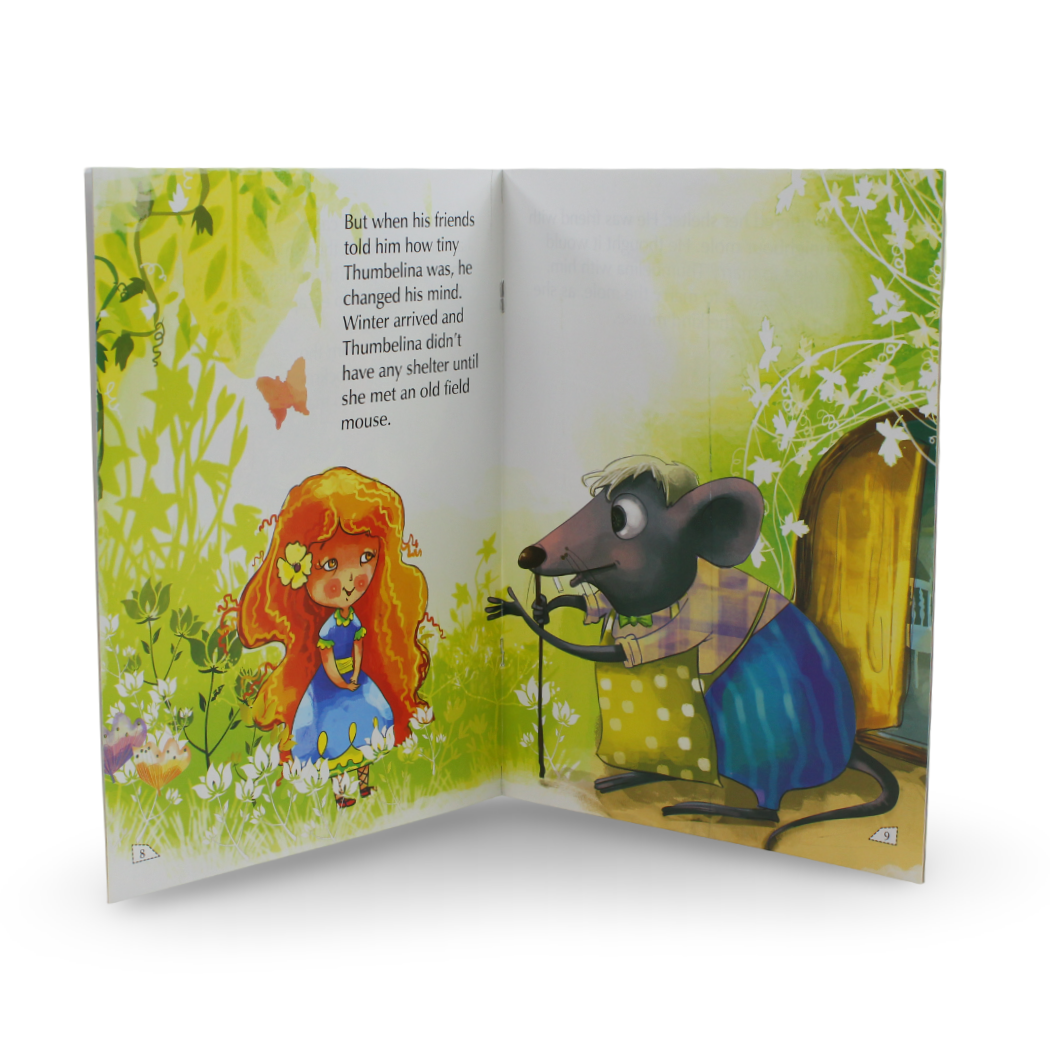 Children’s “Thumbelina“ Storybook - Assortments - Dar Al Farouk