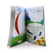 My First Things That Go Coloring Activity Book
