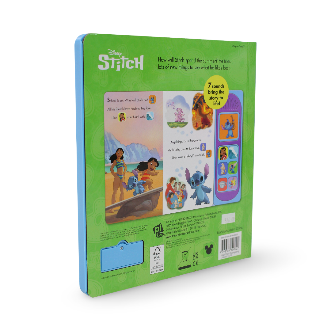 Disney Stitch: School's Out, Stitch!" Little Sound Book