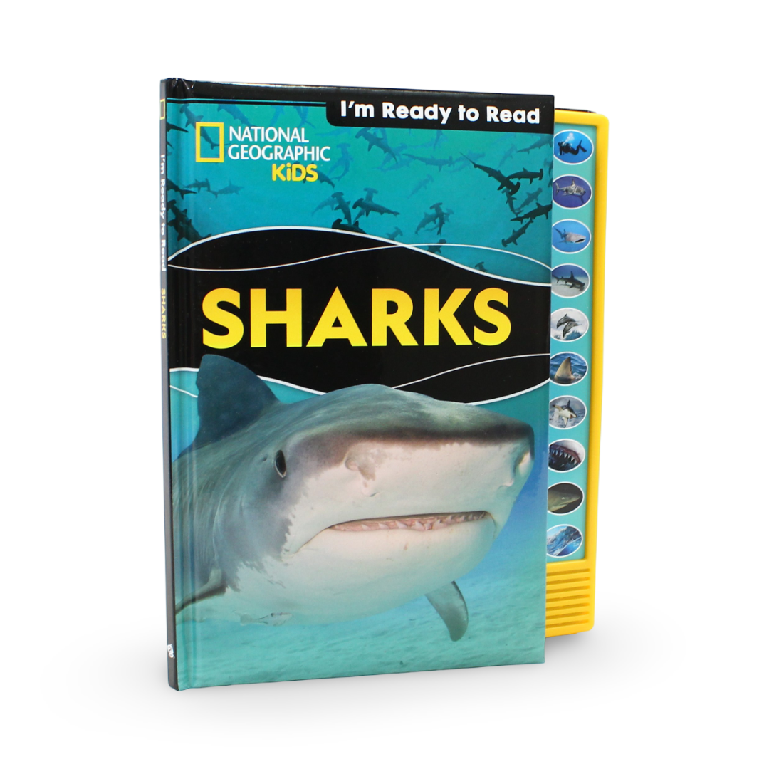 Pi Kids National Geographic Kids: Sharks I'm Ready to Read Sound Book