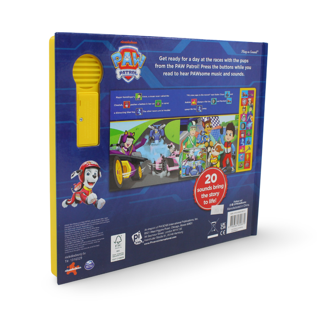 PAW Patrol: Race to the Rescue Sound Book