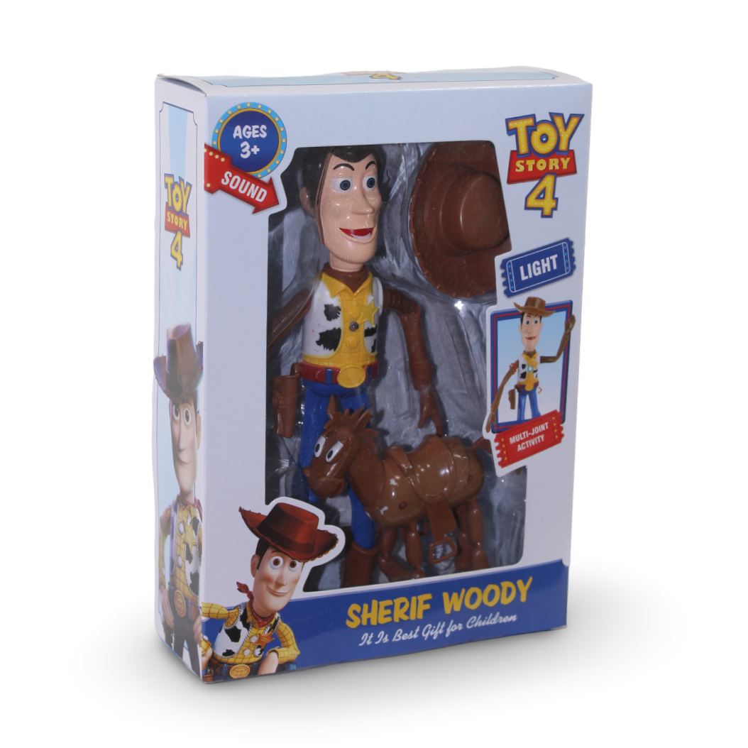 Toy Story Characters Woody with (Sound & Light) - Toys - Al Saeed