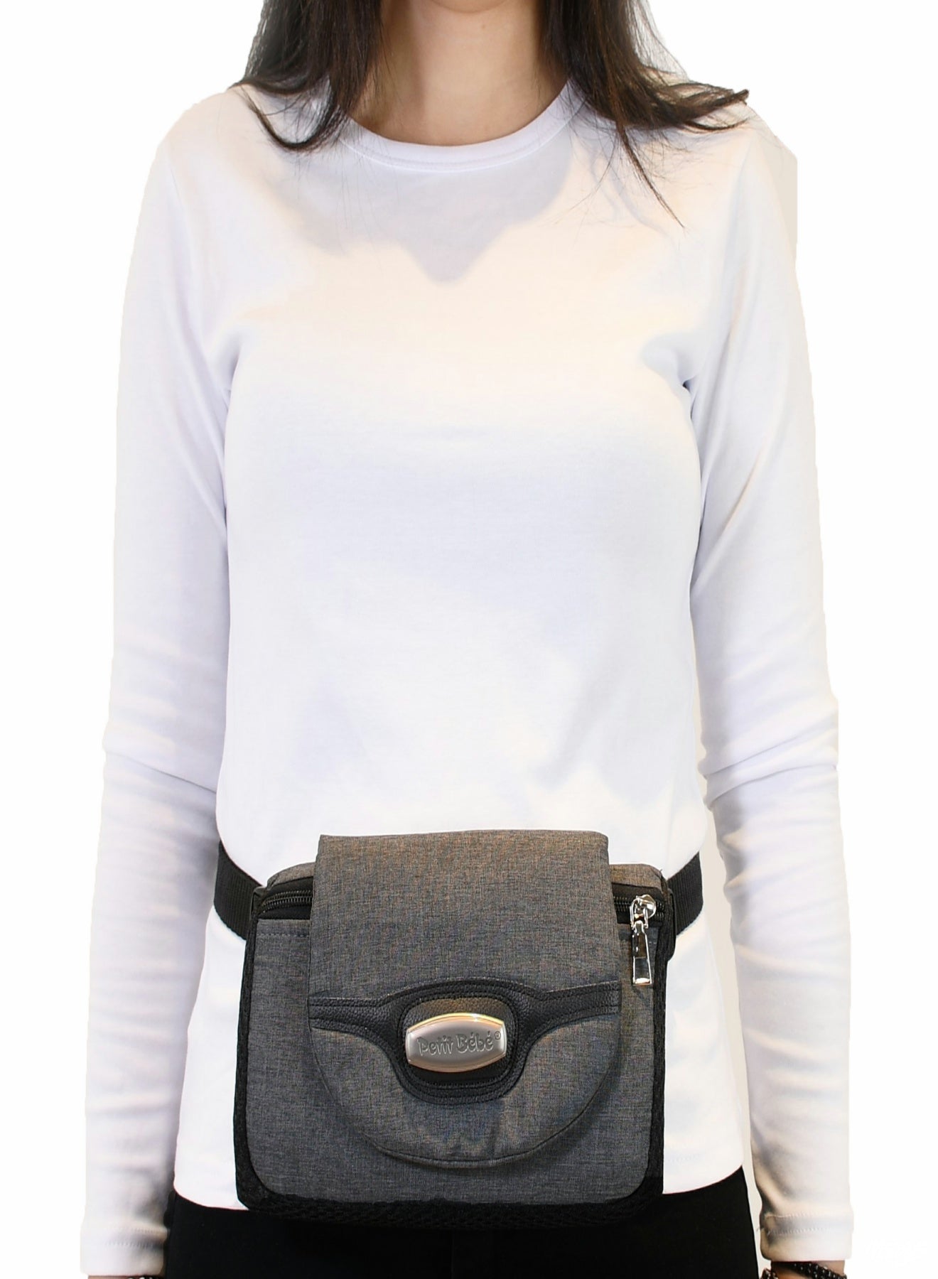 Petit Bebe Premium Go Diaper Bag – Grey