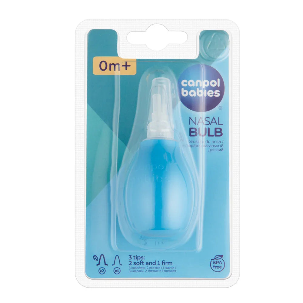 Canpol Babies Nasal Bulb with Soft and Firm Tip - Baby Essentials