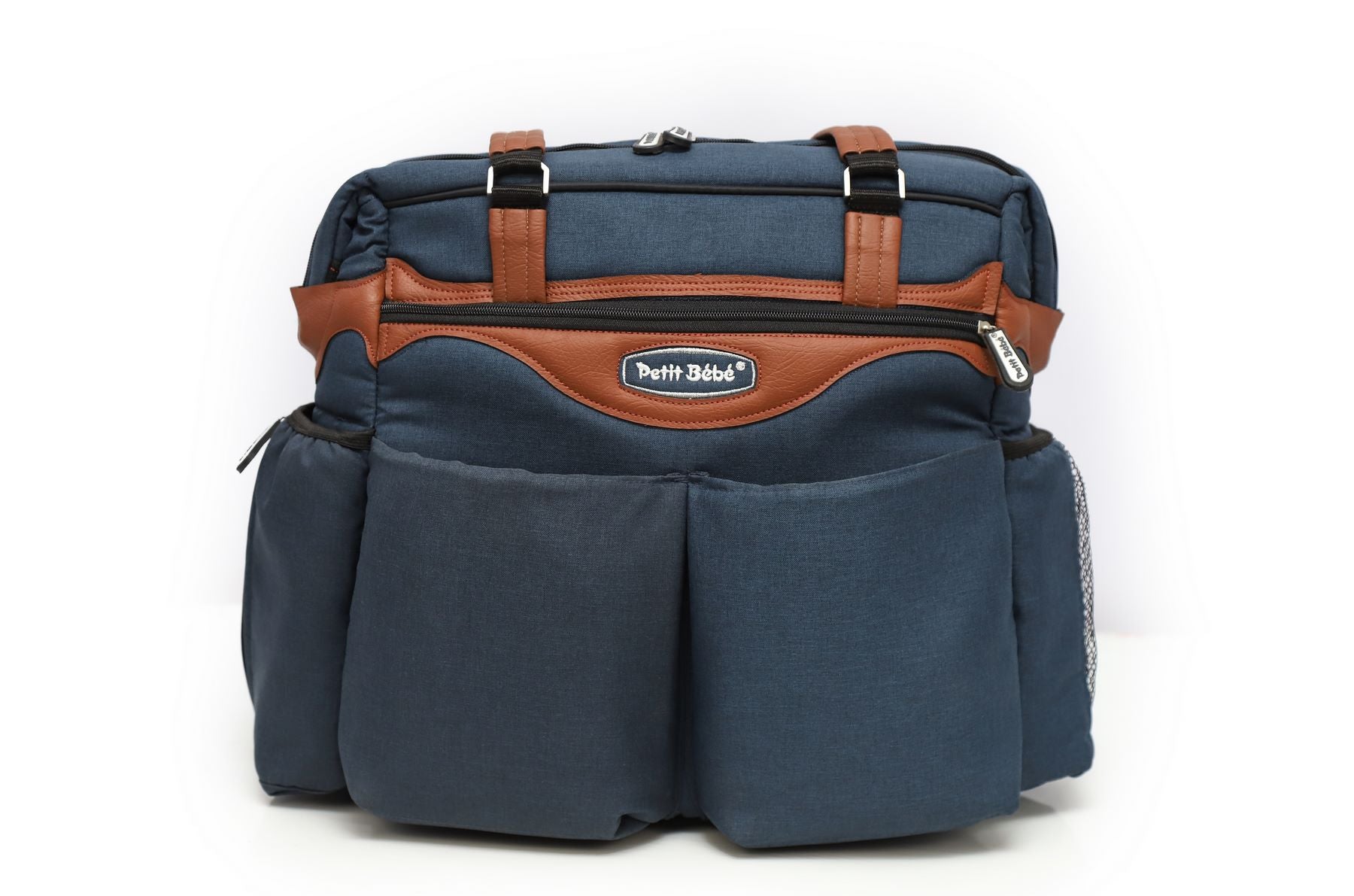 Petit Bebe Baby Diaper Bag Premium – Blue & Havan